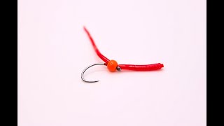 Masu Easy Worm fly tying tutorial | Great for winter tail water trout