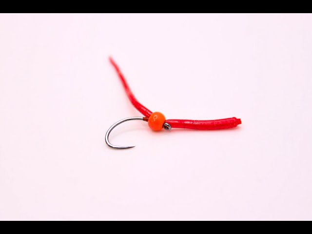 Masu Easy Worm fly tying tutorial  Great for winter tail water trout 