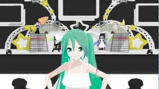 [MMD] PSY - Gangnam Style - Lucky Star and Vocaloid - 1080p