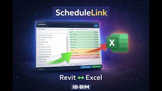 ScheduleLink — Export & Import Revit Schedules to Excel | Free Revit Add-in | IB-BIM