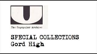 Scarfe In A Jar GORD HIGH live VHS