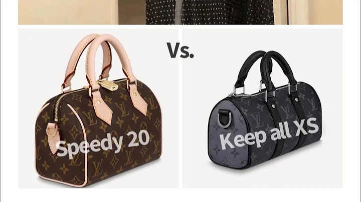 Louis Vuitton Speedy 20 vs KeepAll XS unboxing & comparisoon! Which one did I keep? 🤔😎👜
