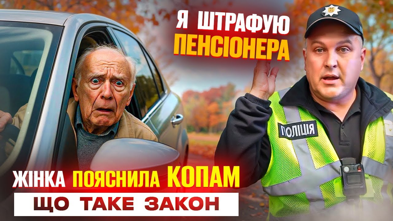 😳 Жінка поставила поліцію на місце! Жінка закрила йому рота по закону!