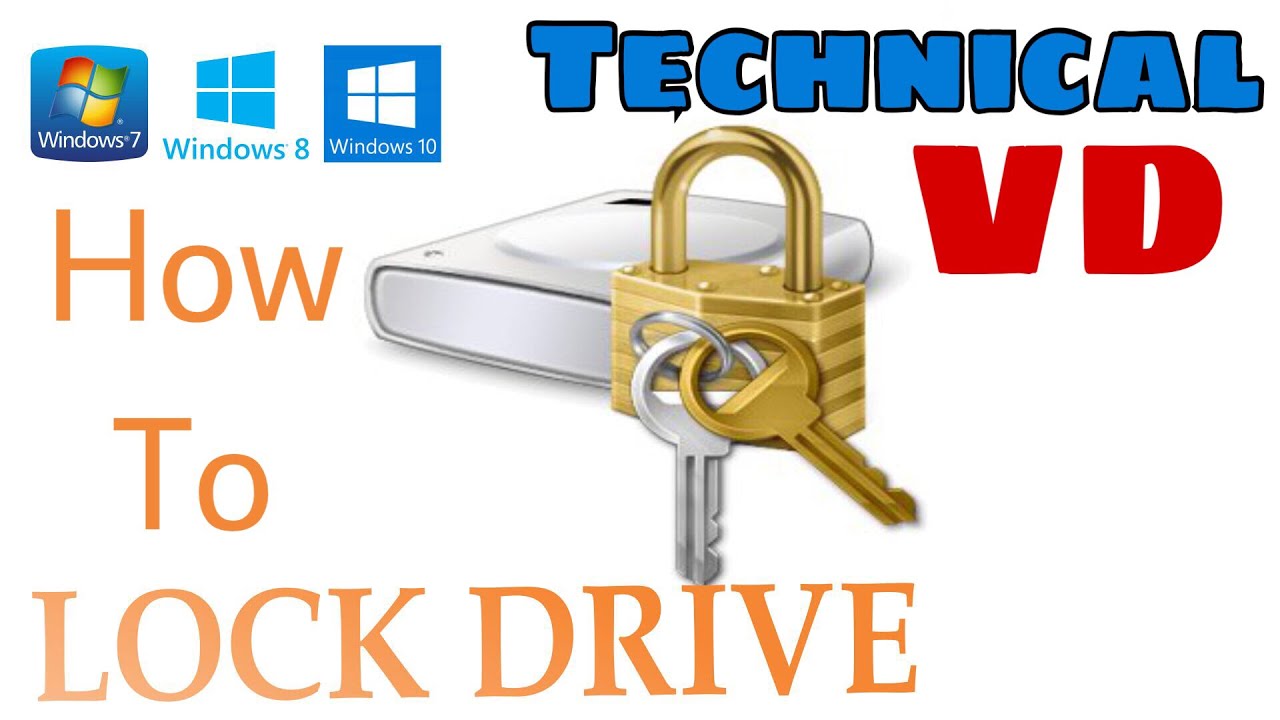 Local Disc Lock how to lock computer local disk in window 10 - YouTube