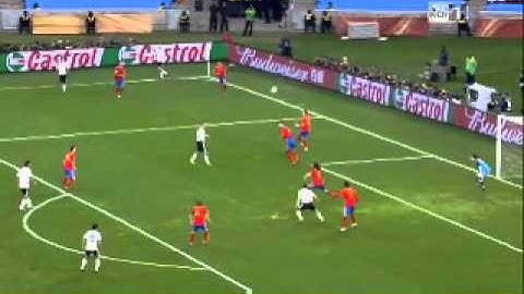 Spagna  Germania 1 - 0  Mondiali 2010 - Semifinale