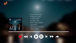Runaway Moonlight - Wp [Lyrics Video] Upbeat Emo Vibes