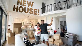 MOVING INTO OUR NEW HOUSE + HOUSE TOUR! 🏡