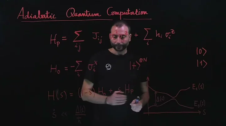 Quantum Algorithms for Optimization - Lecture 5: Adiabatic Quantum Computation