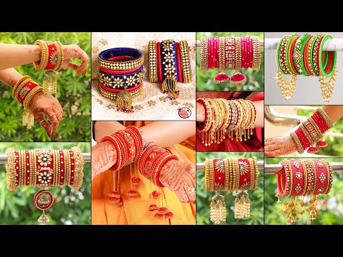 New Design!!.. DIY Silk Thread Bangles Ideas - Ladies Special