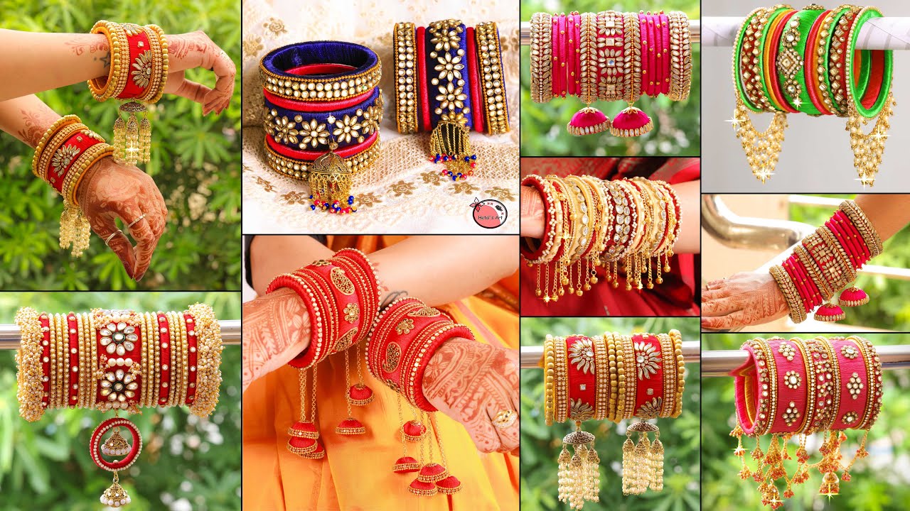 New Design!!.. DIY Silk Thread Bangles Ideas - Ladies Special ...