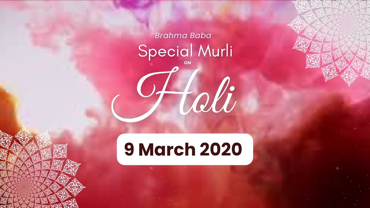 Special Murli on Holi I Om Mandali Murli