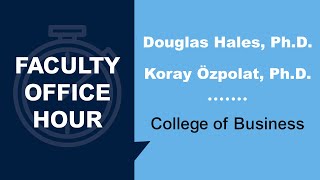 Faculty Office Hour: The Future of Global Supply Chain
