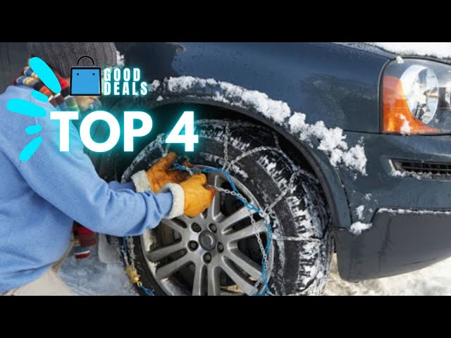 Top 4 : Meilleures Chaines Neige Voiture 2023 