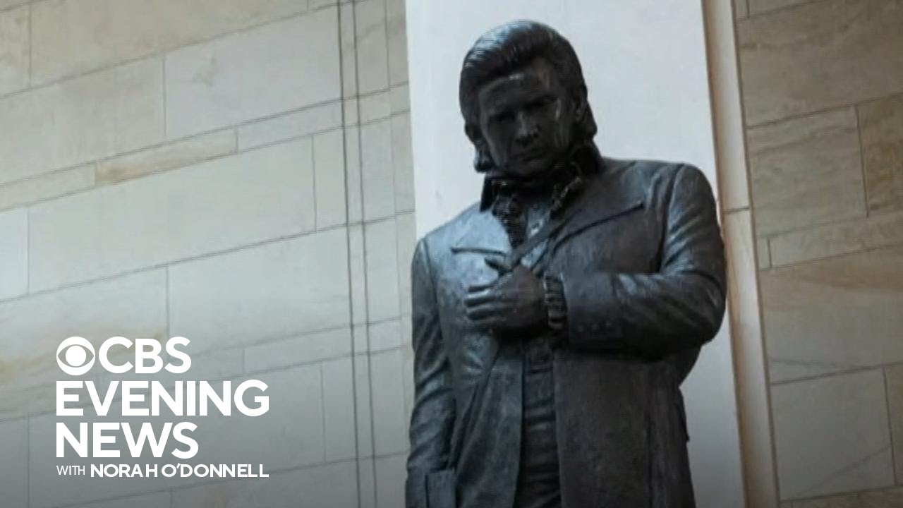 Johnny Cash statue unveiled in U.S. Capitol - YouTube