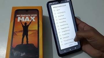 How to change alarm sound in Gionee Max, alarm sound change kaise karen