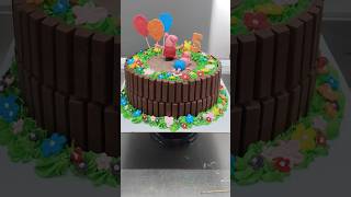 Beautiful New cake design # Pippa pig theme cake # Birthday cakedecorating # Vairaltrending # Short