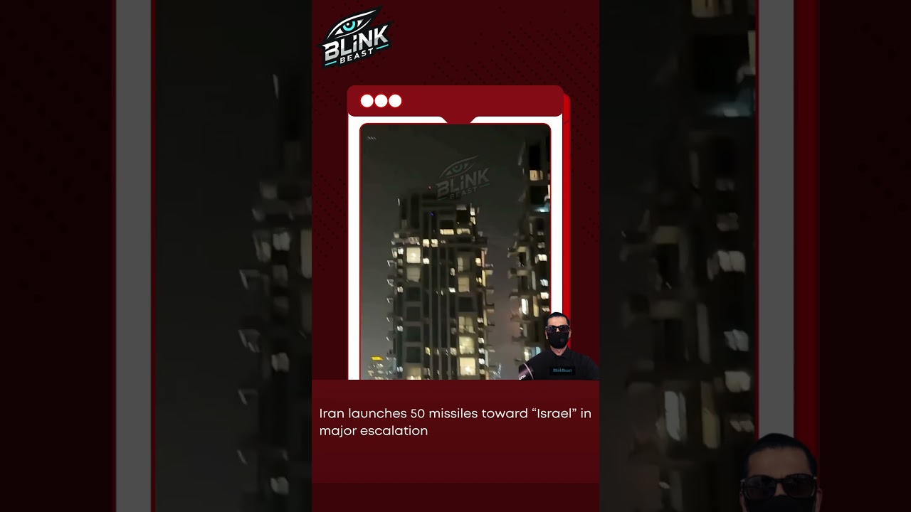 Iran Launches new 50 plus Missile attack on Israel city