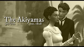 Sims 4 Legacy Family: Third Generation; The Akiyamas