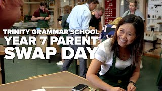 Year 7 Parent Swap Day 2023 - Parents attend school for the day in place of their boys.