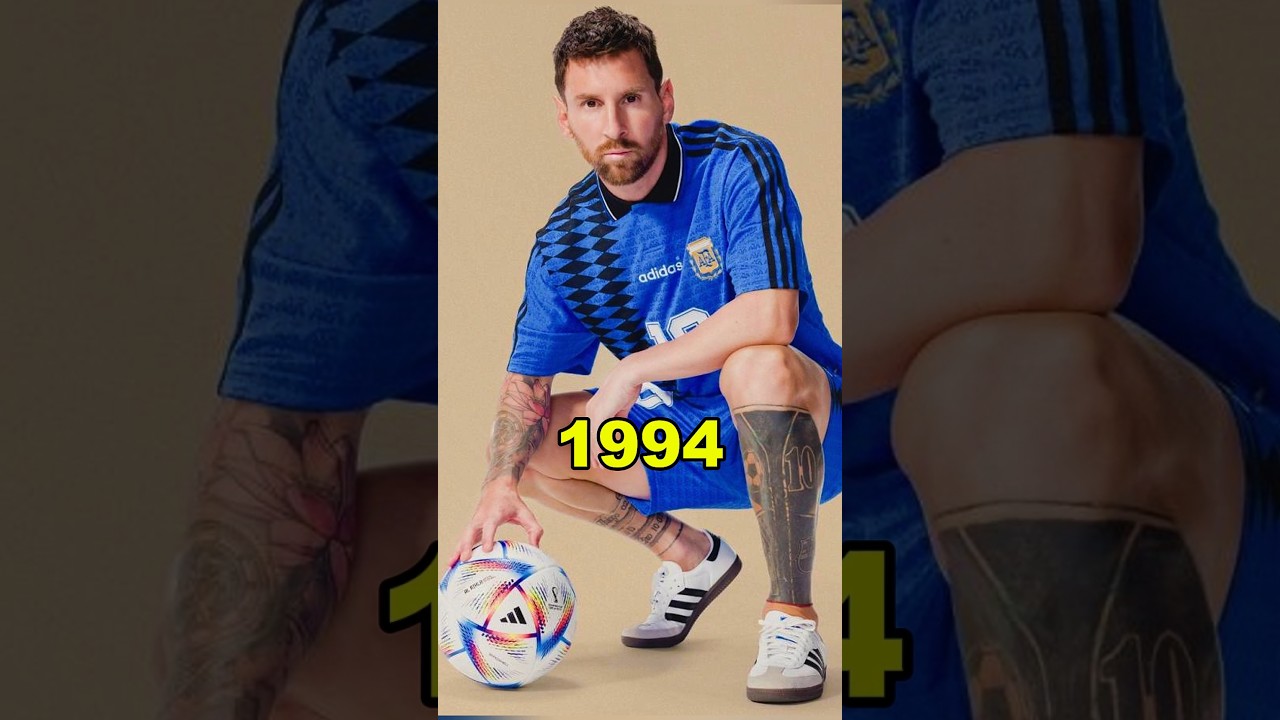 Argentina Away Jersey Evolution.