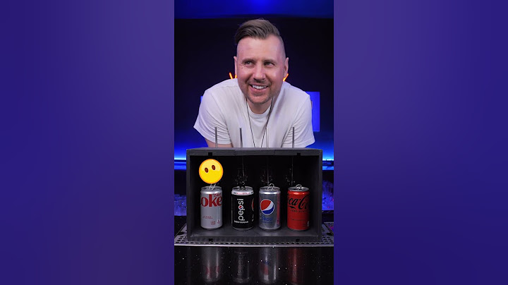 Pepsi Zero VS Coke Zero Blind Taste Test 🙈