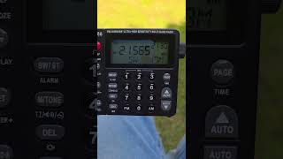 21565 Khz BBC World Service heard 1259 UTC 24 May 2026