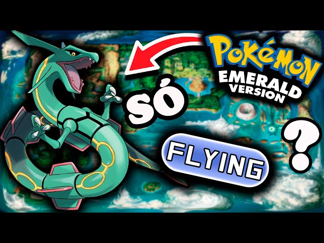 Pokémon Emerald Zerando apenas com Pokémon tipo Inseto - Parte 2 (Créd