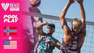 Mol, A./Sørum, C. vs. Crabb Tr./Budinger - Pool Play Highlights | Montréal 2026 #BeachProTour