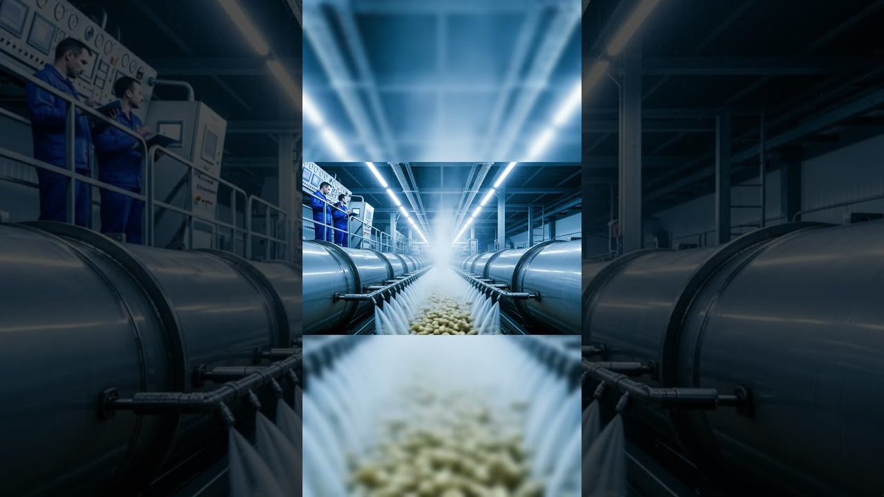 Inside the Potato Chips Production Line 