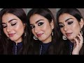 Captivating Bold Kohl Eyes 🖤 | Indian Festive Makeup Look 2020 | Arpita Ghoshal