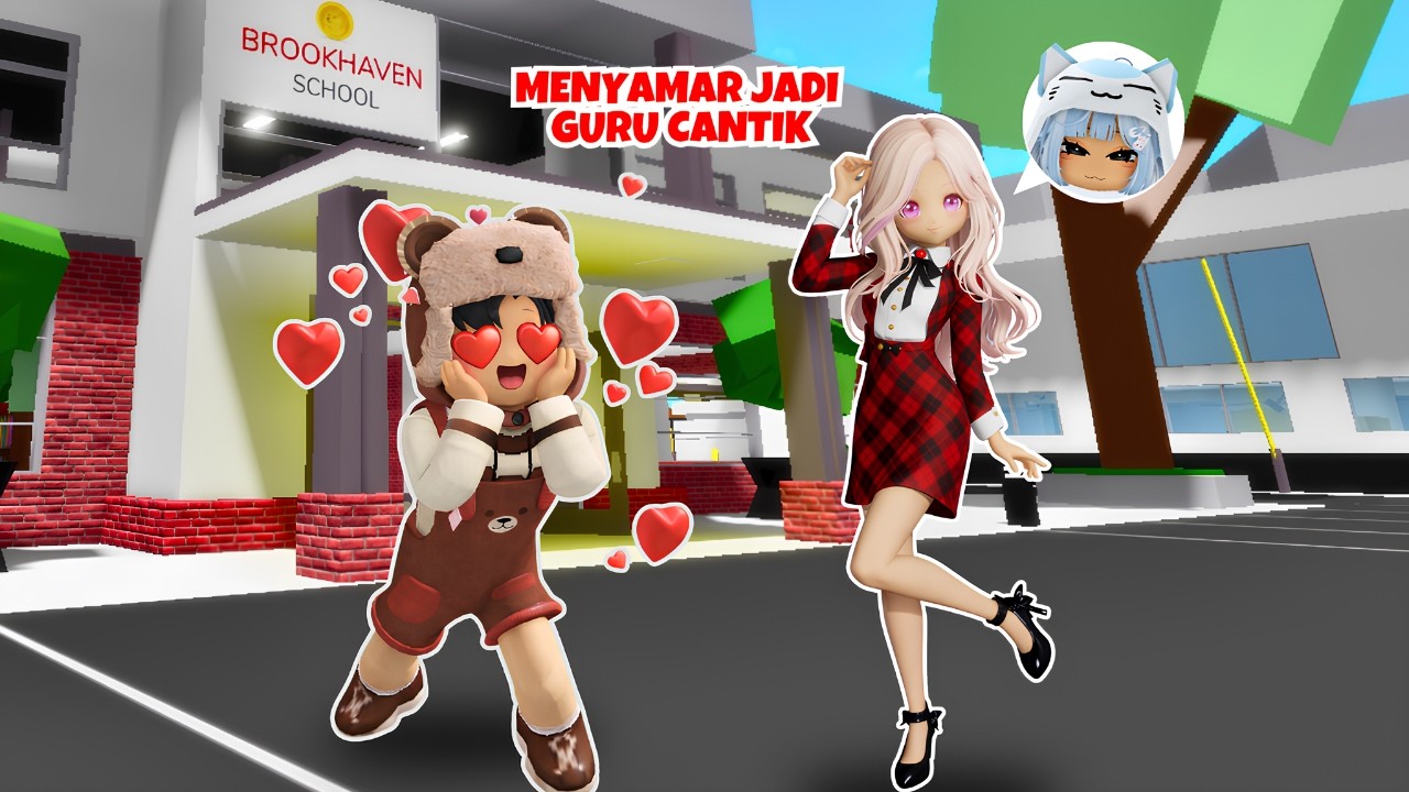 Jichan Menyamar Jadi GURU BAHASA CANTIK Untuk PRANK QIHARAJA di Brookhaven ft @qiharaja