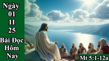 Ngày 01/11/25 Bài Đọc Hôm Nay và Lời Của ĐTC -The Gospel and Words of the Holy Father Mt 5:1-12a