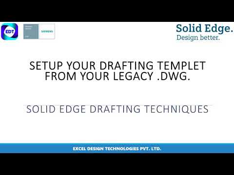 Setup your drafting Template from your legacy sheet format.