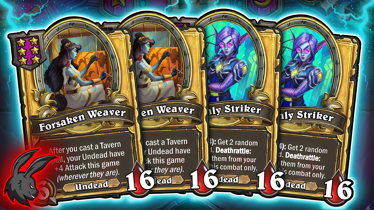 CRAZY Undead Luck! (I Find EVERYTHING) | Hearthstone Battlegrounds