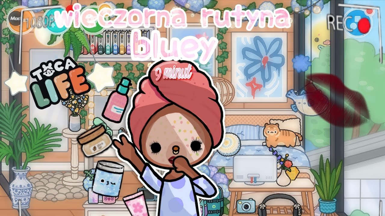 Wieczorna Rutyna Bluey Historyjki Toca Boca Youtube 