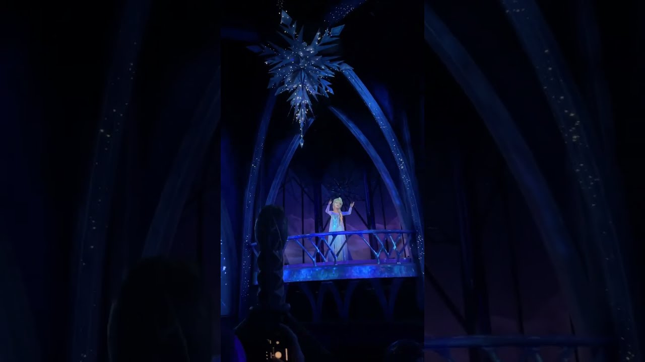 Let it Go Elsa Frozen Ever After Ride at Epcot