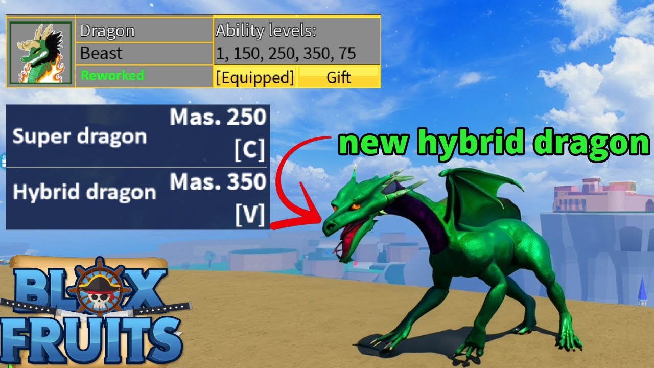 Dragon rework leaks and theory Hybrid Dragon New Update!! Blox