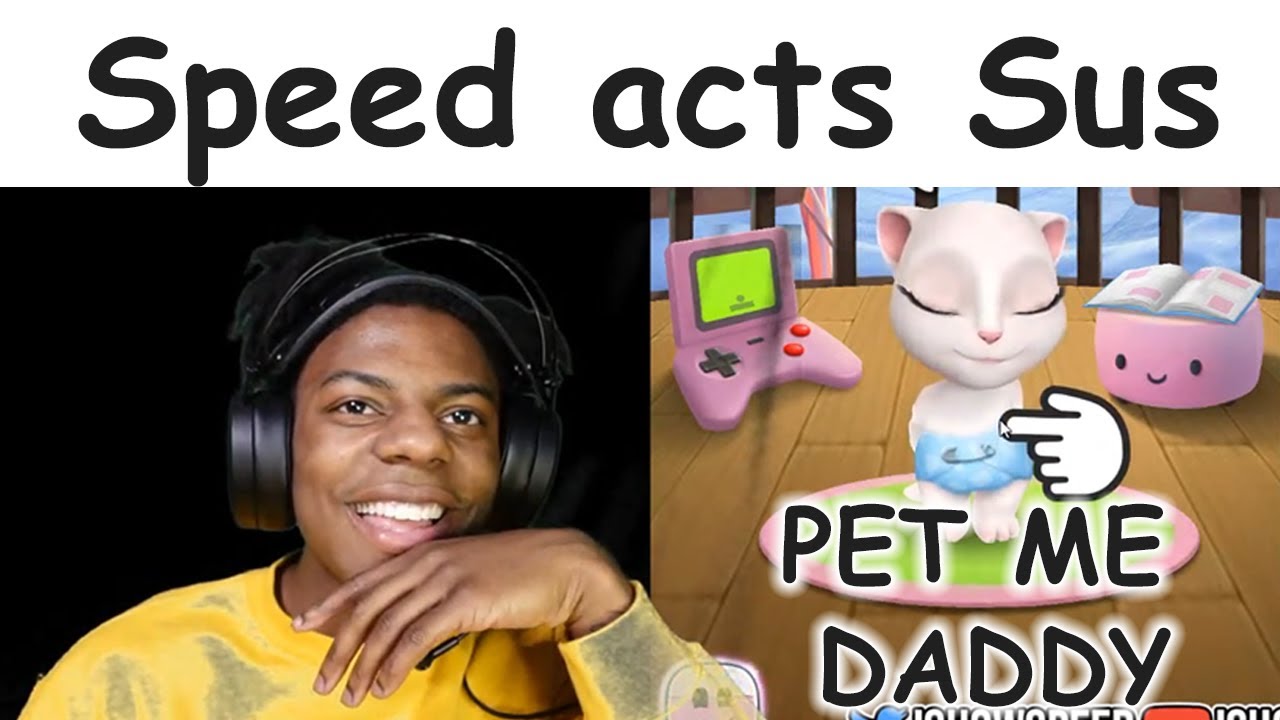 Ishowspeed Acts Sussy with Talking Angela