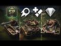 Tanki Online - Hunter Steampunk Combos + Destroyer, Adaptive Reload, (Twins) Excelsior Augments