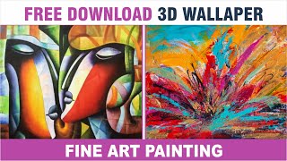 Free Download Fine art wallpaper || 3D Home Decor Images | Ulitimate Collection