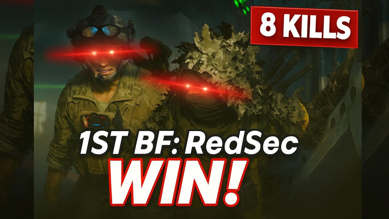 First Battlefield RedSec Win (BF6) - YouTube