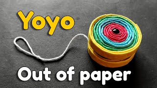 How to Make Paper Yoyo | DIY Paper Yoyo