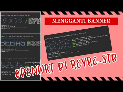 CARA MENGGANTI BANNER COMMAND LINE DI REYRE-STB