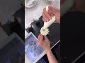 Hướng dẫn bông cúc hoạ mi sử dụng đui thẳng 1cm / #hoclambanh #caketv #cakeart