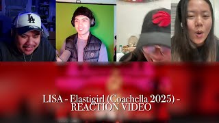 Lisa - Elastigirl (Coachella 2025) Reaction Filipino Blinks