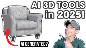 4 ways you NEED to be using AI for 3D in 2025!