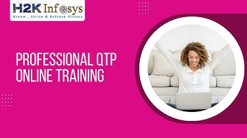 Professional QTP Online Training | QTP Free Tutorials For Beginners | H2k Infosys | Free Demo