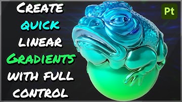 Create QUICK & EASY Gradients in 3D Substance Painter with full control!