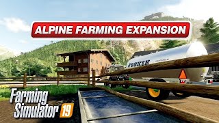 Farming Simulator 19 - Alpine DLC 😍 Prezentacja mapy Erlengrat🔥| FS19 Rolnictwo alpejskie screenshot 5