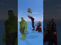 GTA V Marvel animation hulk suffering by spider #hulk #marvel #spiderman #animation #3danimation